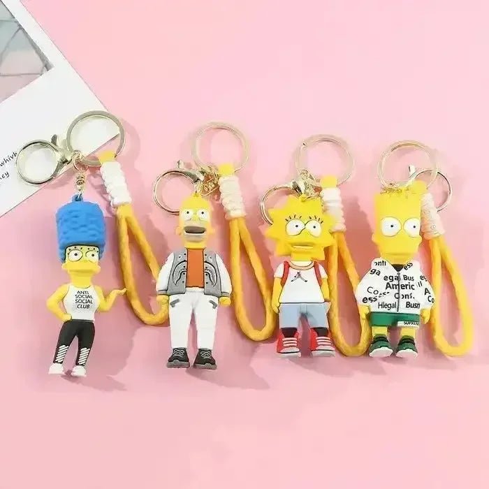 The Simpsons Fashionable Keychain - Bear Hugs