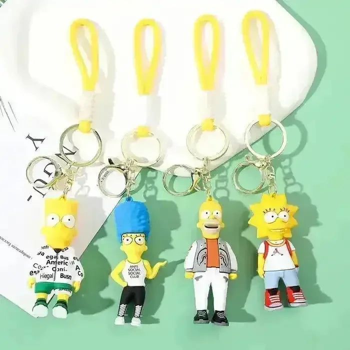 The Simpsons Fashionable Keychain - Bear Hugs