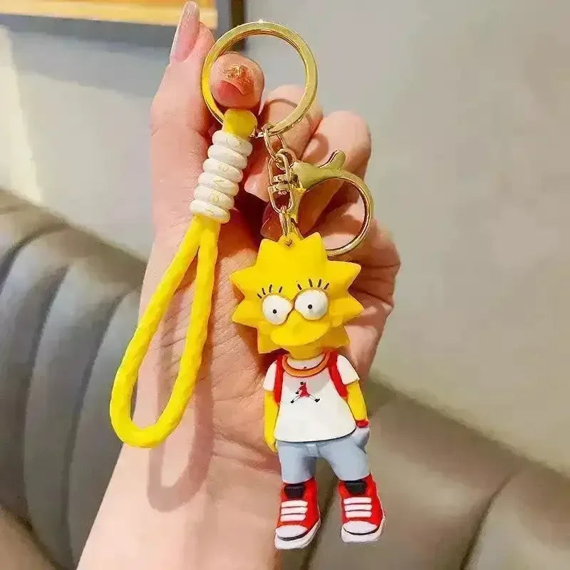 The Simpsons Fashionable Keychain - Bear Hugs