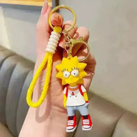 The Simpsons Fashionable Keychain - Bear Hugs