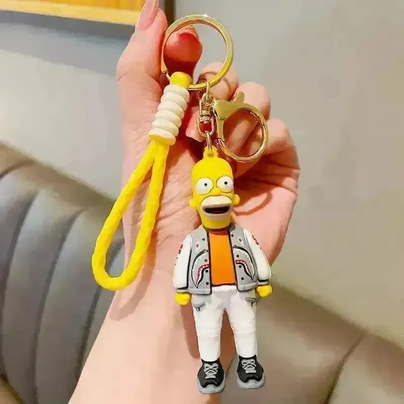 The Simpsons Fashionable Keychain - Bear Hugs