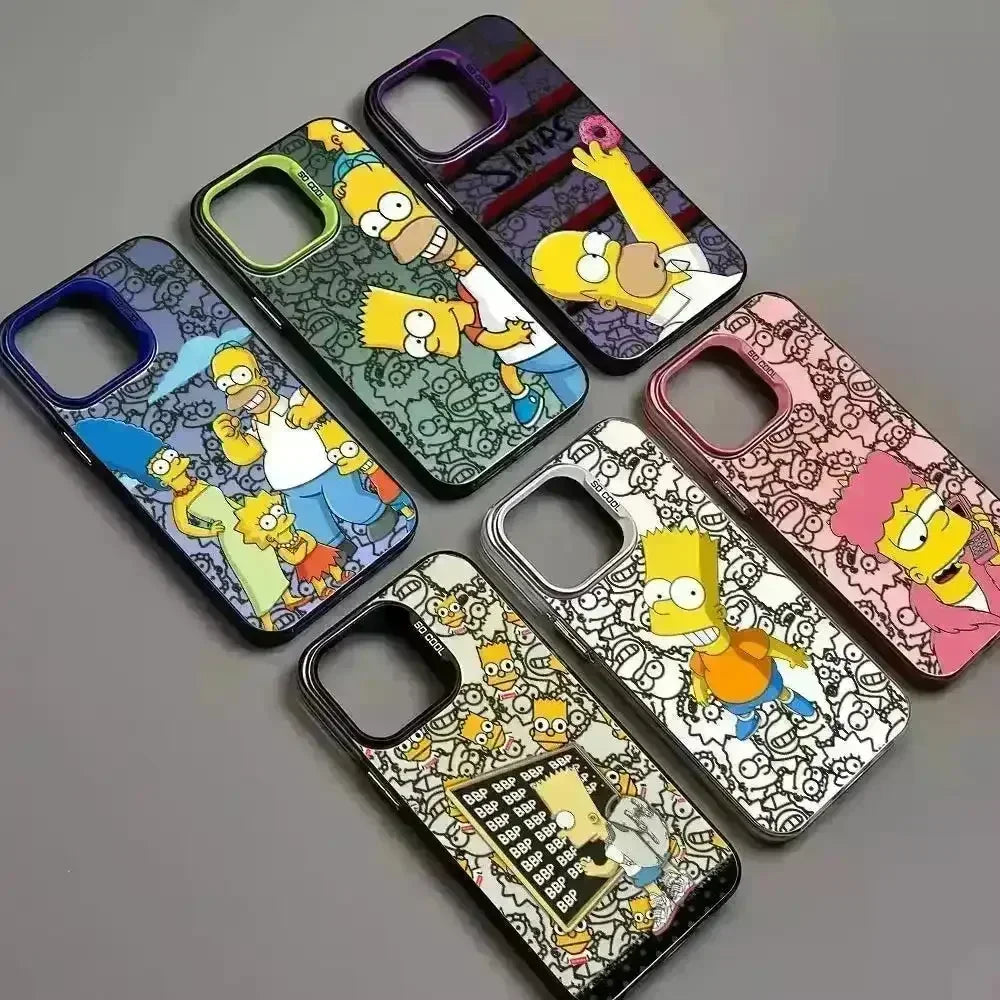 The Simpsons Shockproof Phone Case (For iPhones) - Bear Hugs