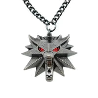 The Witcher Glowing Wolf LED Pendant - Bear Hugs