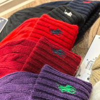 Thick Polo Fleece Monkey Cap - Bear Hugs