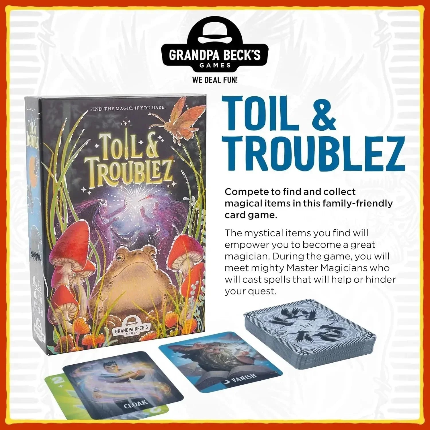 Toil & Troublez Card Game - Bear Hugs