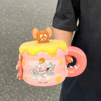 Tom & Jerry Classic Chase Ceramic Mugs (320 ml) - Bear Hugs