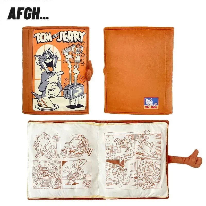 Tom and Jerry Comic Capers Book Pillow - Bear Hugs
