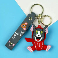 Tom and Jerry Hoodie Havoc Keychain - Bear Hugs