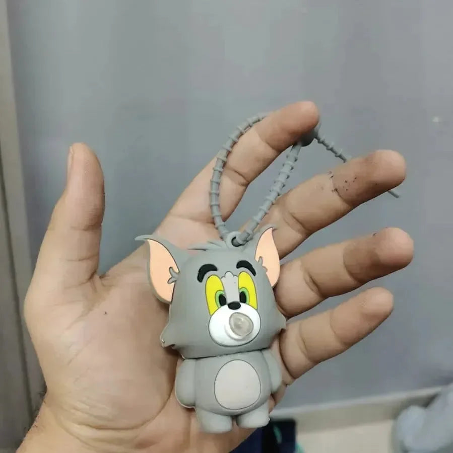 Tom & Jerry Playful Squeezy Keychains - Bear Hugs