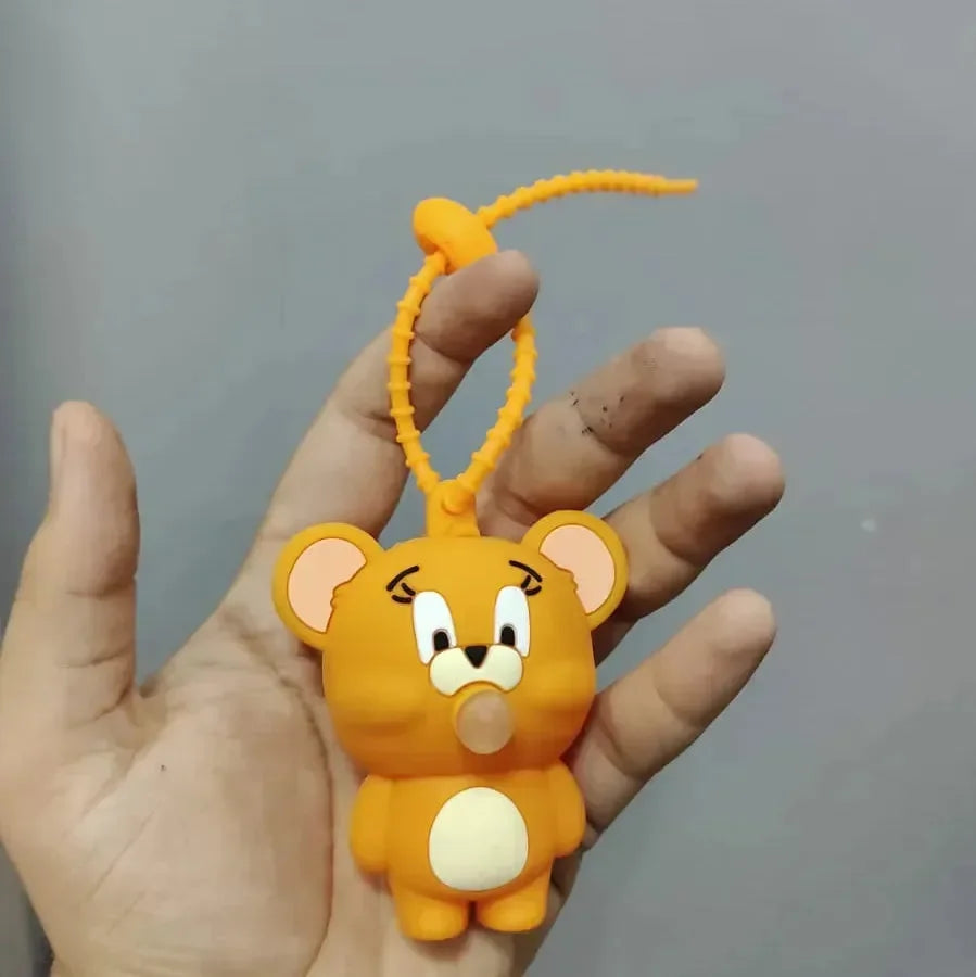 Tom & Jerry Playful Squeezy Keychains - Bear Hugs