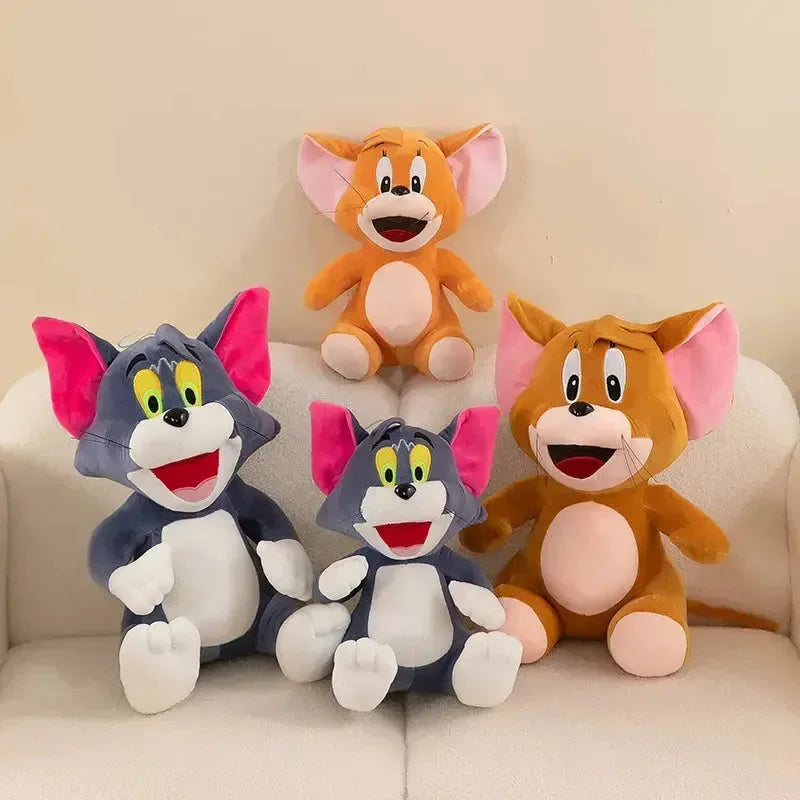 Tom & Jerry Sit & Scheme Plushies - Bear Hugs