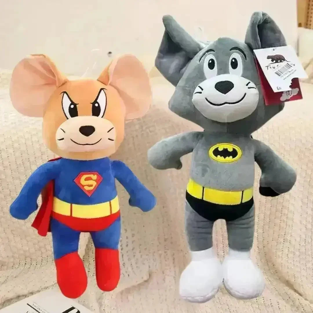 Tom & Jerry Superhero Plushies - Bear Hugs