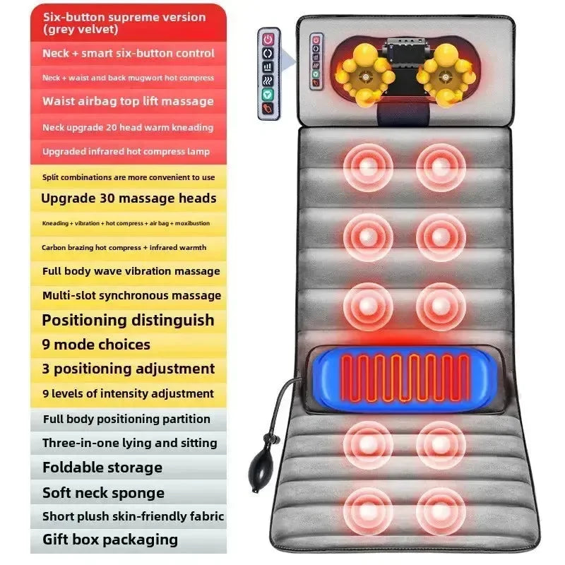 Total Body Oasis Multifunctional Massage Mat - Bear Hugs