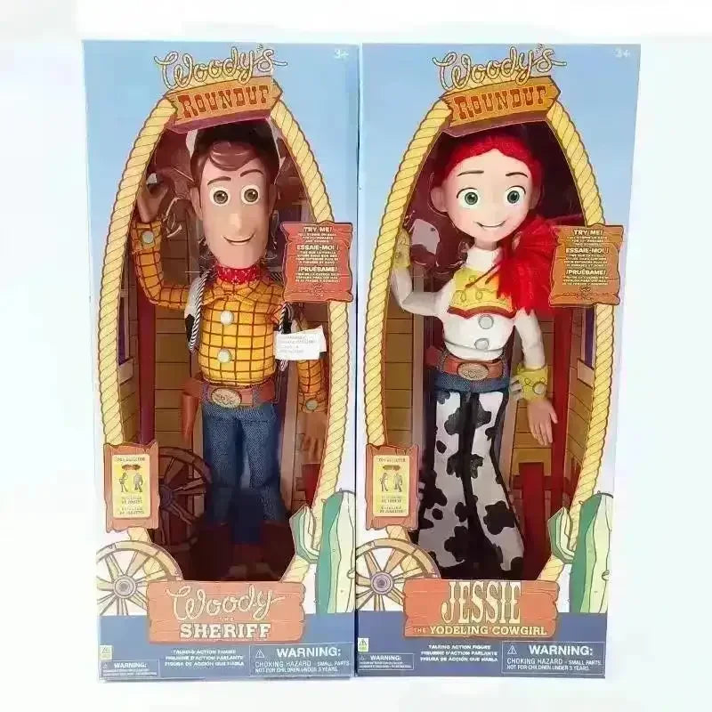 Toy Story Interactive Cowboy Woody and Jessie (45 cm) - Bear Hugs
