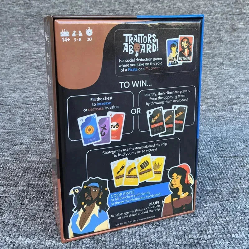 Traitors Aboard Card Game - Bear Hugs