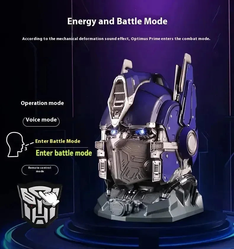 Transformers Optimus Prime Voice Controlled Helmet - Bear Hugs