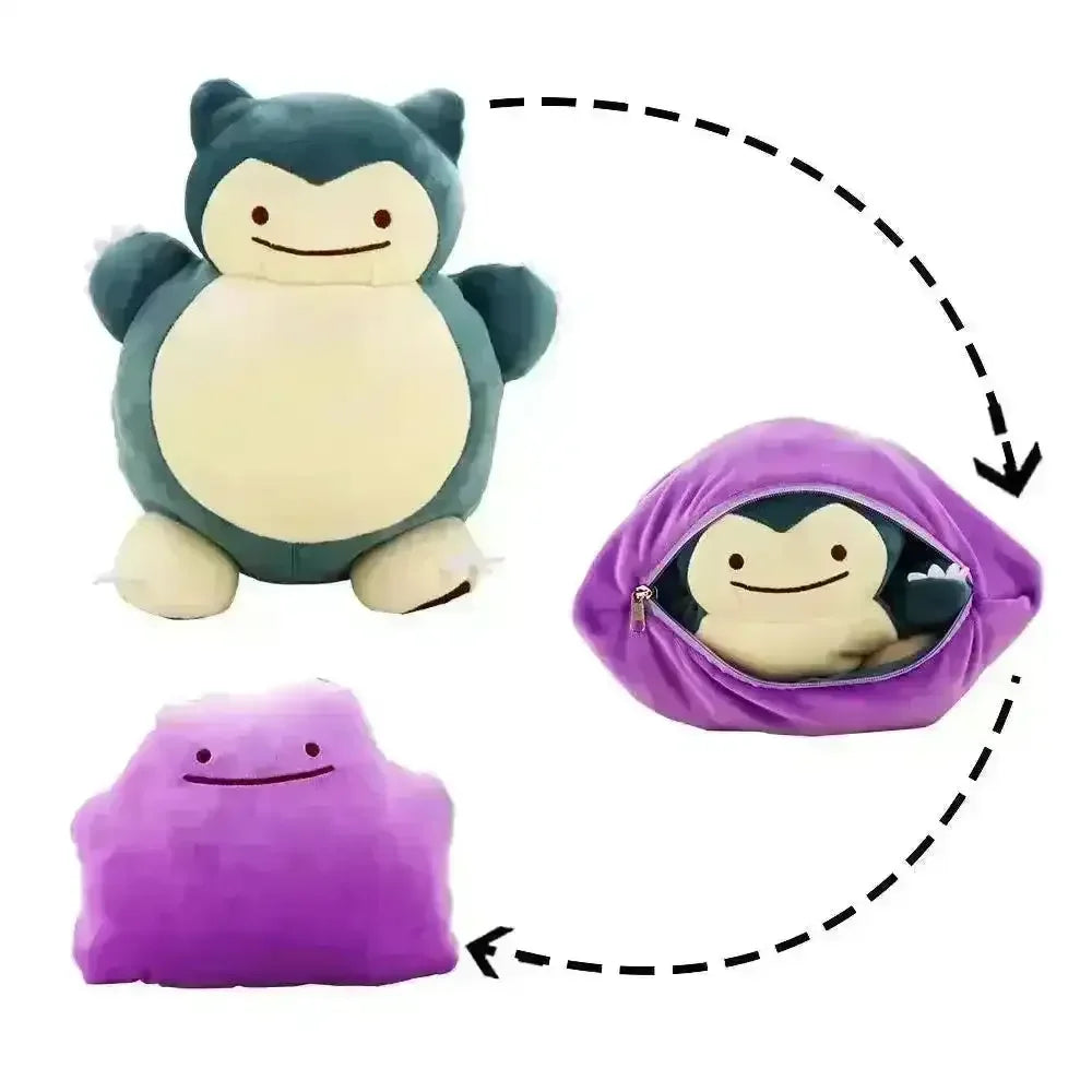 Transforming Ditto Plush Pillow (20 cm) - Bear Hugs