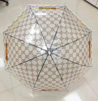 Transparent Luxury Designer Umbrellas - Bear Hugs