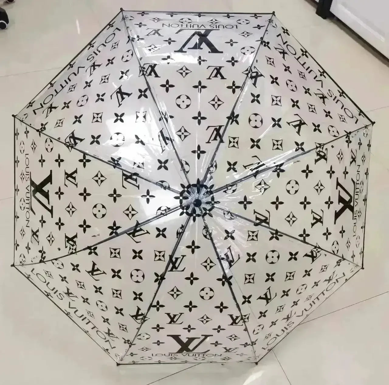 Transparent Luxury Designer Umbrellas - Bear Hugs