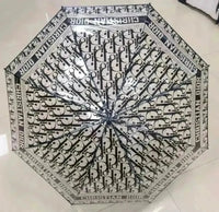 Transparent Luxury Designer Umbrellas - Bear Hugs