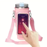 Transparent Pocket Neoprene Bag (For Stanley 40 oz) - Bear Hugs