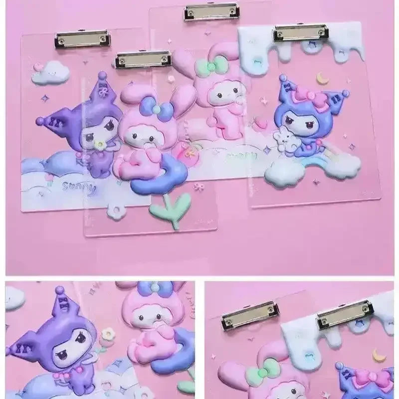 Transparent Sanrio Writing Pad - Bear Hugs