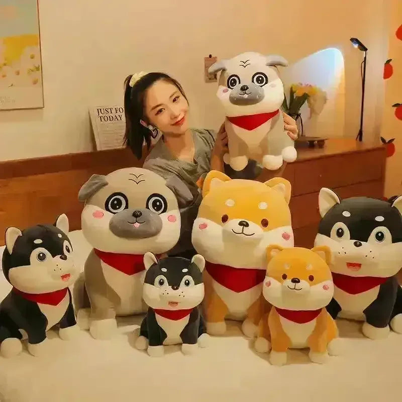 Trending Akita and Husky Dog Plushies - Bear Hugs