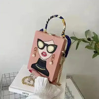 Trendy Girl Evening Handbag - Bear Hugs