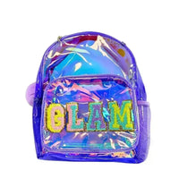 Trendy Holographic Backpack - Bear Hugs