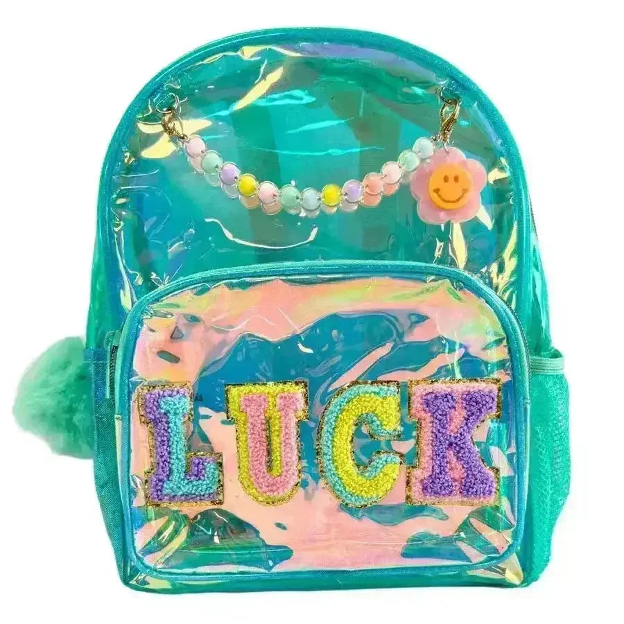 Trendy Holographic Backpack - Bear Hugs