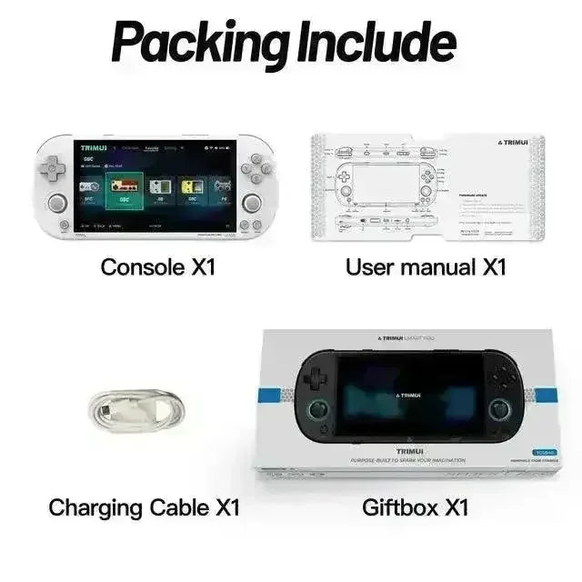 Console Portable Trimui Smart Pro - 10 000 Jeux Intégrés, Carte 128Go (neuf)