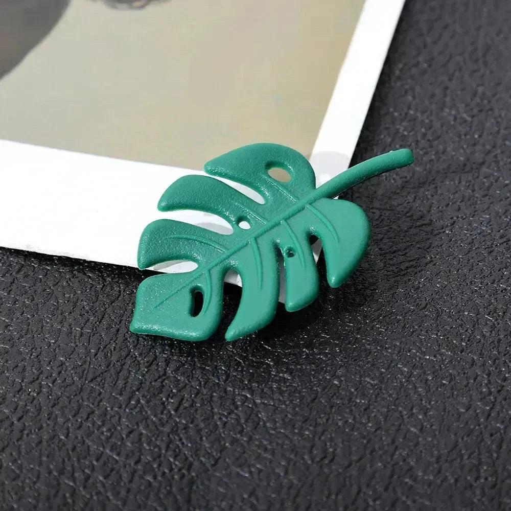 Tropical Palm Leaves Fridge Magnets (Set of 4) - Bear Hugs