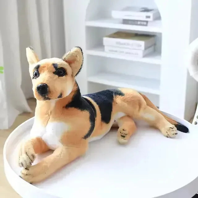 True Paws Lifelike Seated Dog Toy (40 cm) - Bear Hugs