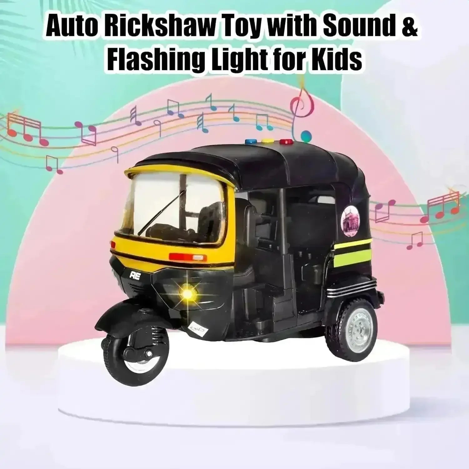 Tuk Tuk Auto Rickshaw Toy - Bear Hugs