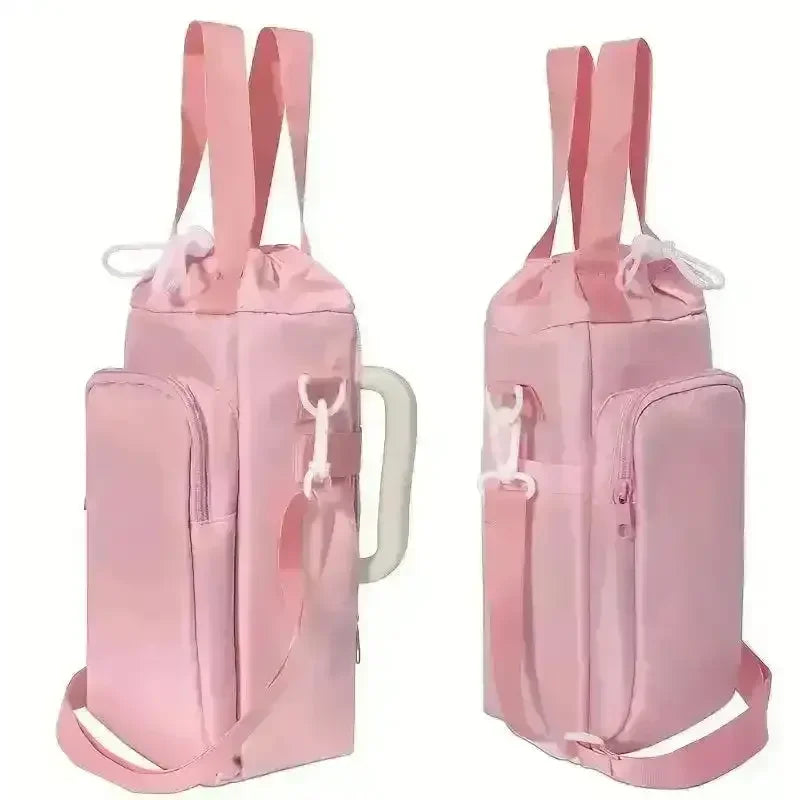Tumbler Carrier Mini Backpack - Bear Hugs