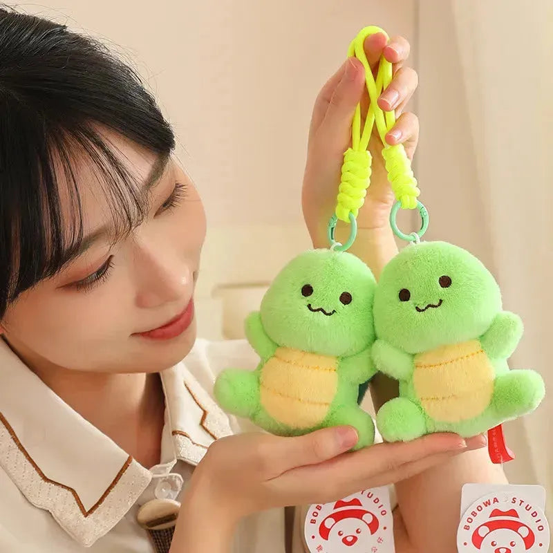 Twirl & Turtle Plush Keychain - Bear Hugs