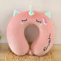 U-Shaped Memory Foam Neck Pillows - Bear Hugs