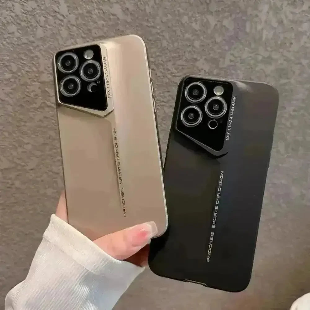 Ultra Thin Matte PC Phone Case (For iPhones) - Bear Hugs