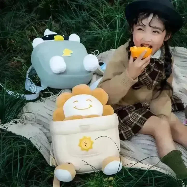 Ultralight EVA Waterproof Kids Plush Bag - Bear Hugs