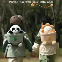 Ultralight EVA Waterproof Kids Plush Bag - Bear Hugs