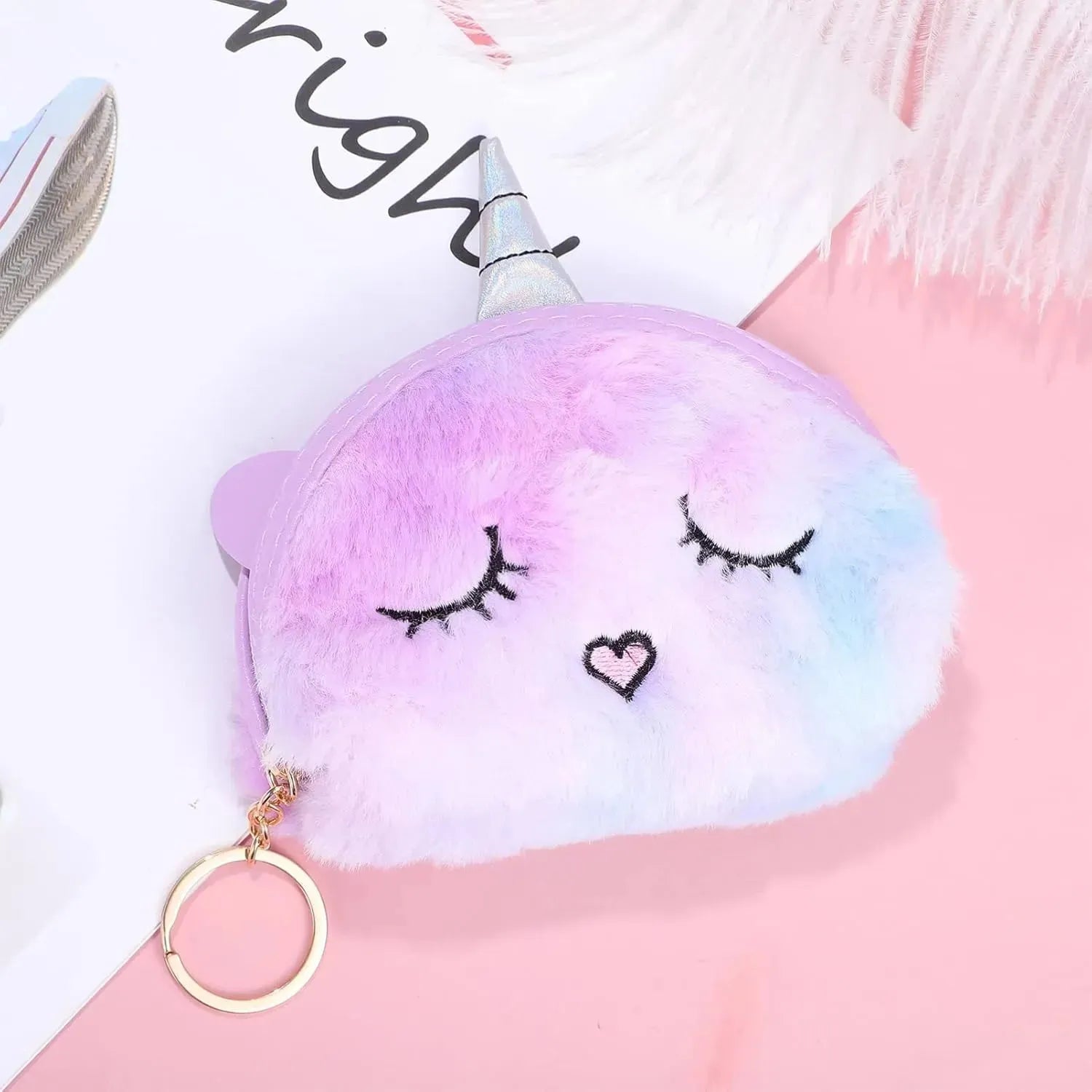 Uni-Charm Unicorn Plush Coin Purses - Bear Hugs