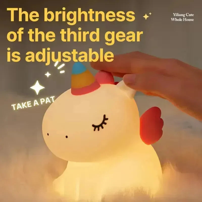 Uni Glow Unicorn Night Lamp - Bear Hugs