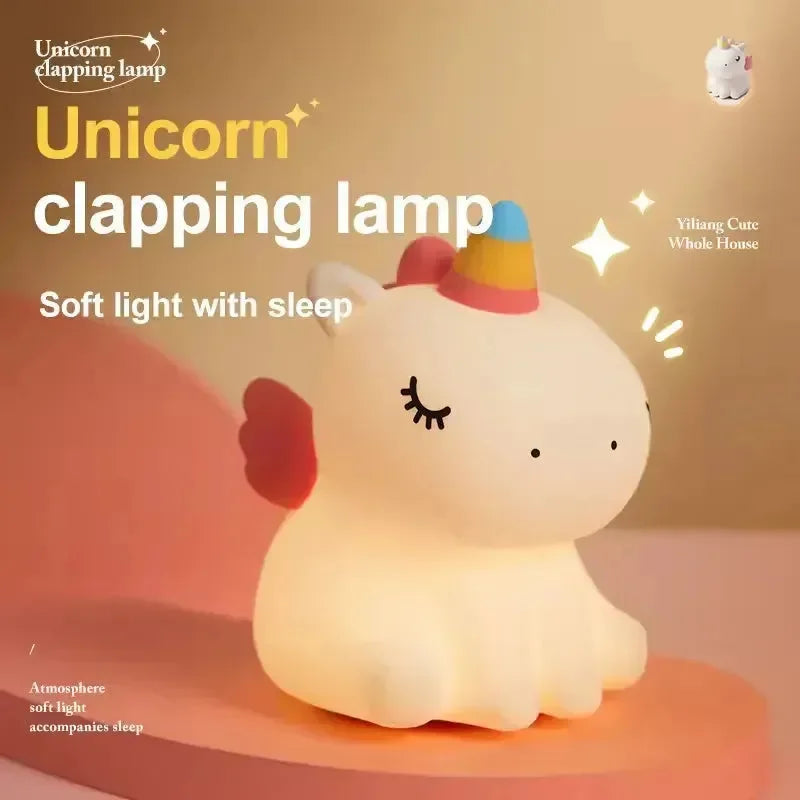 Uni Glow Unicorn Night Lamp - Bear Hugs