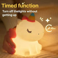 Uni Glow Unicorn Night Lamp - Bear Hugs