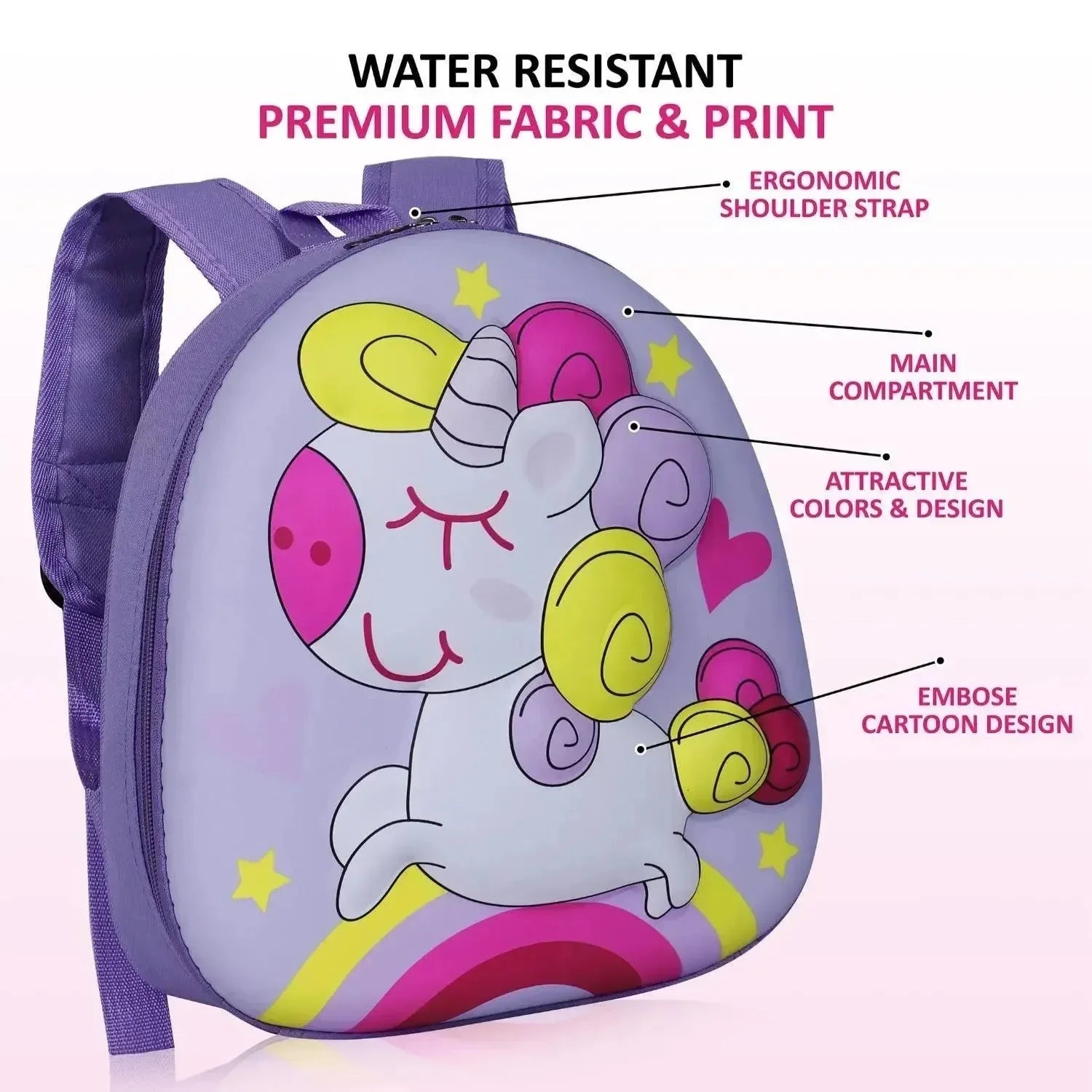 Uni-Venture 3D Unicorn Backpack - Bear Hugs