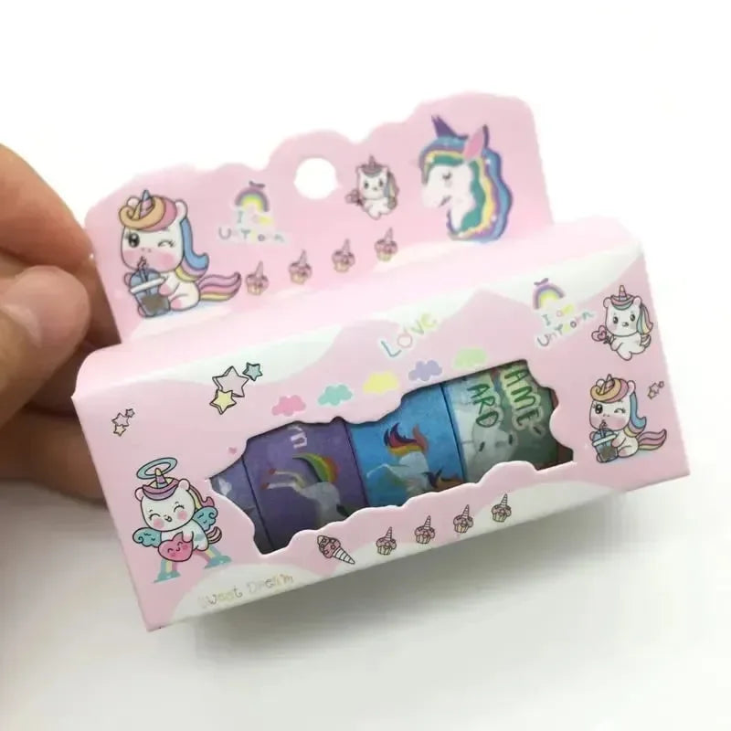 Unicorn Magic Washi Tape (Set of 5) - Bear Hugs