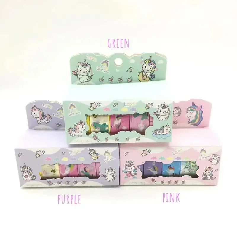 Unicorn Magic Washi Tape (Set of 5) - Bear Hugs
