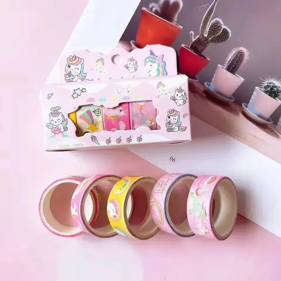 Unicorn Magic Washi Tape (Set of 5) - Bear Hugs