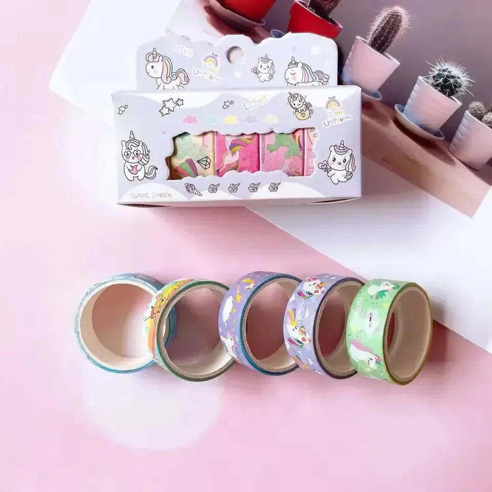 Unicorn Magic Washi Tape (Set of 5) - Bear Hugs