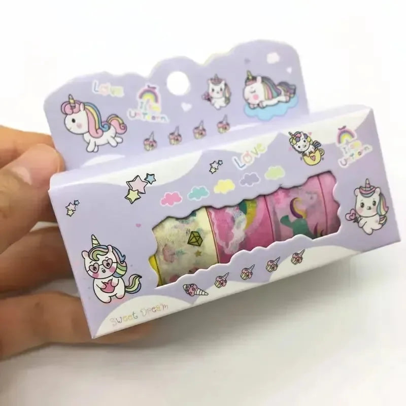 Unicorn Magic Washi Tape (Set of 5) - Bear Hugs